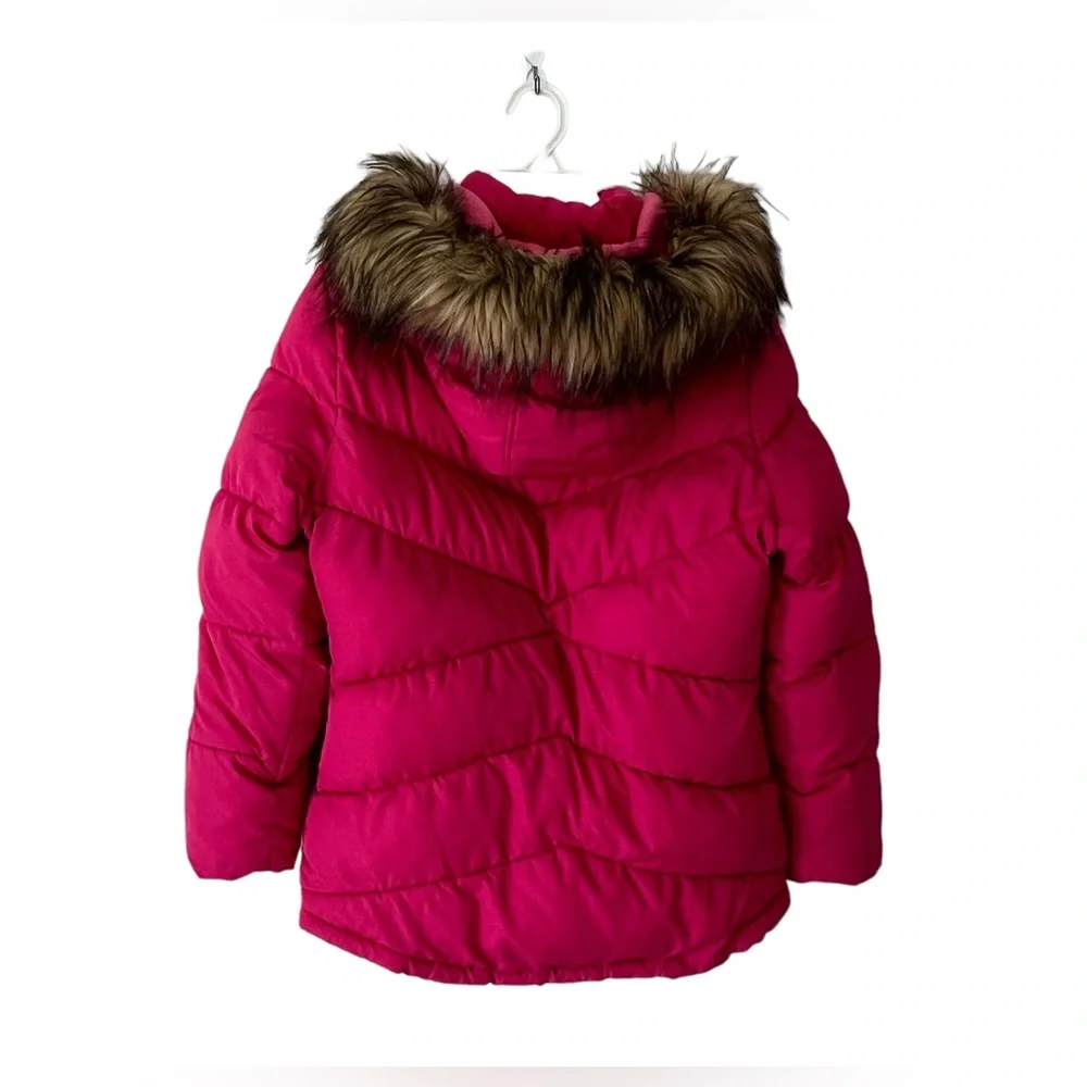 Arizona Jean Company Girls Winter Jacket, Pink, Size M (10/12) - Picture 5 of 13
